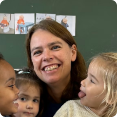 Foto van Juf Sarah